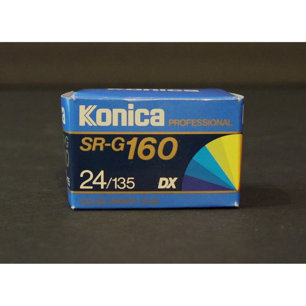 Konica Professional SR-G 160 Color prints Film 24/135 DX Film-Expired 1992 (O)